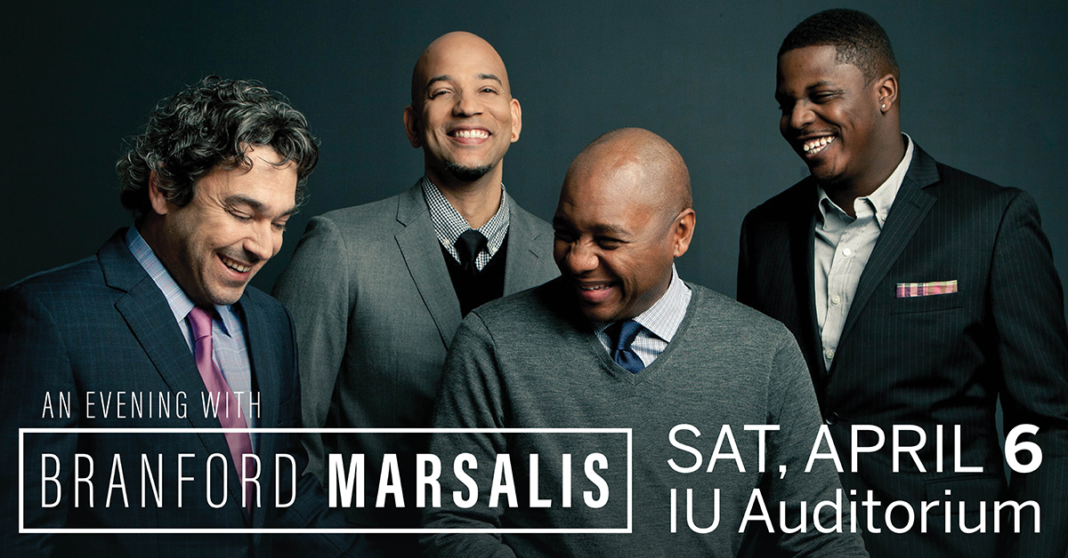 Marsalis Branford concert Branford Marsalis concert 4/6/19